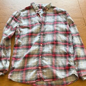 Boy's Vineyard Vines flannel plaid button down